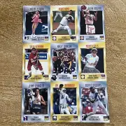 Sports illustrated for Kids 1996 Uncut Card Sheet Magic Johnson, Yzerman, Kwan
