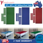 Premium 7/8/9ft Pool Table Cloth Felt Snooker Accessories Billiard Tablecloth YE