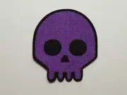 Quality Iron/Sew on Skull patch