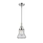 Innovations Bellmont 6.5" Mini Pendant, LED, PC/Seed - 447-1S-PC-G194-LED