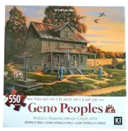 Geno Peoples Backbone of America Farm Art Jigsaw Puzzle 550 Pieces 24"X18" Piece
