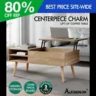 ALFORDSON Coffee Table Lift Up Top Modern Laptop Desk Hidden Storage Wood