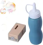 Kids Bubble Wand | Elastic Smog Bubble Blower, Automatic Cute Blower Machine Maker Wand for Kids Adults Boys Girls Outdoor Parties Fun Activity