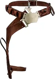 [WELLMILLER] Han Solo Cosplay Belt Holster Pu Leather Costume Accessories Props
