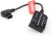 DRRI D-Tap to USB-C PD 3.0 Bi-Directional Charging Adapter 100W Quick Charger for V Mount Gold Mount Battery Sony A7Siii Camera Smartphone Laptop
