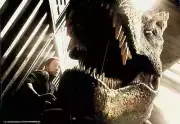 Tyrannosaurus Rex & Owen Grady - Jurassic World Fallen Kingdom Poster 7.5x11