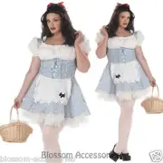 C960 Storybook Sweetheart Dorothy Wizard of Oz Women Plus Size Halloween Costume