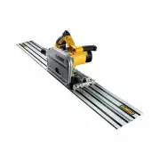 Dewalt DWS520KT-XE - Plunge Saw 1300W 165mm Kit 1x1.5m Rail TSTAK Box