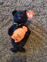 Ty Beanie Baby Halloween Trickster bear NWT