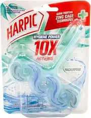 Harpic Hygiene Power 10X Actions Eucalyptus Toilet Cage