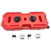 Jerry Can Fuel Container Red 30L With Mount Locks Holder Spare 4WD 4x4