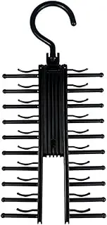 Adjustable Wig Storage Rack Degree Rotating Tie Rack Belt Scarf Rack for Styling, Display and Storage ﻿