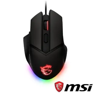 【MSI 微星】CLUTCH GM20 ELITE RGB電競滑鼠