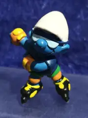 Schleich Smurfs Smurf 20442 Inline Skater Smurf Made in Germany 1996