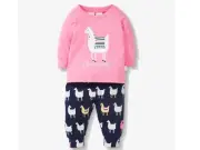 Peter Alexander Baby Llama PJ Set - Size 000 - BNWT