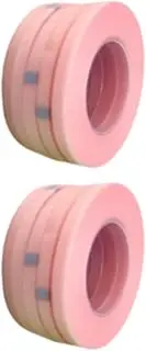 "Abbraccia" 10x Eyelash Extension Tape Eyelid Lifter Strips Breathable Lash Extension Supplies Eyelash Grafting Tape for Beauty Dating, Pink