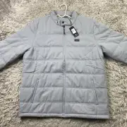 Travis Mathew Seaboard Interlude Golf Puffer Jacket Heather Sleet Men's XXL 2XL
