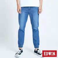 在飛比找momo購物網優惠-【EDWIN】男女裝 503 輕柔舒適 五袋式束口牛仔褲(石