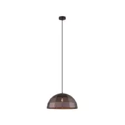 CLA Lighting ARMIS Iron Tiled Pendant Light White/Gold/Coffee Tiled (Iron) Dome - Coffee