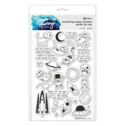 Simon Hurley create. Photopolymer Stamps, Space Friends, HUR88769