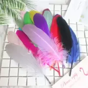 Wedding Decoration Goose Feathers Plumes Party Ornaments Feather Diy Craft 50pcs