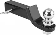 Towbar Tongue Ball Mount Hitch Drop Tow Bar 4WD Trailer Car Caravan 6000LBS