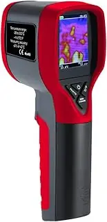 ET692A 32 * 32 Infrared Imager Resolution Hand-held Portable Thermal Imager -20~300℃ ℃/℉ Switching Iron Red White Hot Palette Multi-Functional Thermal Imager Camera GTRH