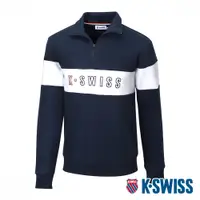 在飛比找蝦皮商城優惠-K-SWISS Mock Neck Sweatshirt立領