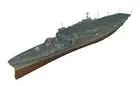 3D printed kits 1/350 HMS Furious aircraft carrier (full hull)