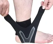Foot Compression Wrap - Adjustable Foot Support, Heel and Arch | Compression Sleeve for Foot, Plantar, Ankle and Foot Injury Recovery, Foot Wrap for Comfort and Support