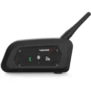 Motorcycle Helmet Bluetooth Headset Intercom Waterproof 1000m Riders Interphone