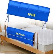 Bed Rail Covers for Hospital Bed Bumper Pads Medical Foam Padding Bumpers Bedside Pad for Elderly Adults Seniors Bed Side Protection Safety Rail Guard Bedrail Bumper(48"x12")