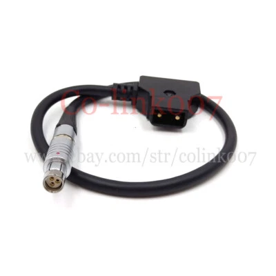 Phantom VEO High Speed Camera Power Cable, V-mount D-tap to 3pin Female 50cm