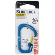 Slidelock Carabiner Aluminum #3 (Blue)