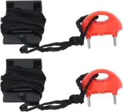 Elgnaura 2PCS Treadmill Safety Key Set, Treadmill Key Replacement Portable Ma...