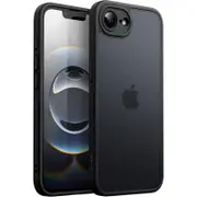 JETech Matte Case for iPhone 16e 6.1-Inch 2025, Shockproof Military Grade Drop Protection, Frosted Translucent Back Phone Cover, Anti-Fingerprint