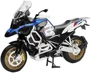 Motorcycle Engine Toy Replica Model for R1250 GS 1:12 Model Alloy Diecast Simulation Motorcycle Collection of Hobby Decorative Fine Ornaments Trendy Ornament(Blue)