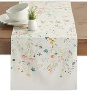 Maison d' Hermine Colmar 100% Cotton Table Runner 14.5 - inch by 72 - inch.