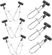20Pcs Fishing Clips Professional Lure Gear Accessories for Outdoor Fishing Compact and Portable Snaps for Freshwater and Saltwater Use