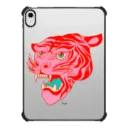 iPad 10.9-inch (10th gen) iPad Impact Case TIGERS IPAD CASE BY AF ILLUSTRATIONS
