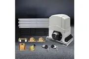 LockMaster Sliding Gate Opener Electric Gate Opener Kit 1200KG 4M Rail