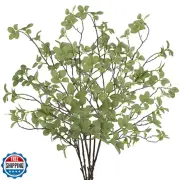 Ruidazon 6 pcs Artificial Greenery Stems, 41.3’’ Tall Fake Plants Branches Fa