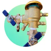 Blue Heron PVB 1" FPT T X 1 in. FPT Pressure Vacuum Breaker - 5 Port Tapped Valv