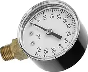 Pool Water Pressure Gauge for Spa, Fish Tank, and Swimming Pool Filters - Major Tester Copper