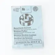 Genuine Bergeon No 24 Bronze Clock Bushes 4019-P-10 (Pack of 10) (G3D14)