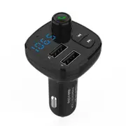 Bt12 Car Charger Fm Transmitter Bluetooth Handsfree Car Kit Dual Ubs 3.1A