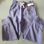 Jumping Beans Softest Fleece Jogger Blue Pull On Waist /Pockets Size 7 NWT