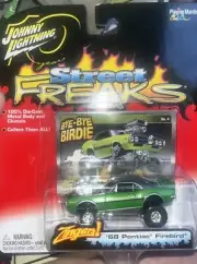 Johnny Lightning Street Freaks Zingers '68 Pontiac Firebird Green
