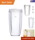 Replacement Cups for Nutribullet Replacement Parts 32oz for Nutri Bullet 600W...