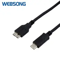 在飛比找蝦皮購物優惠-Usb 電纜 C 型 3.1 轉 USB Micro B 3